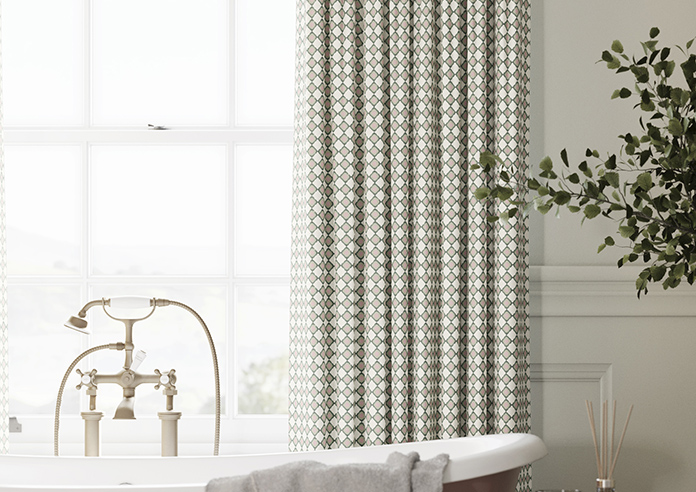 Adelaide, Checkers Rosies Pink - Made to Measure Curtains - Image 5